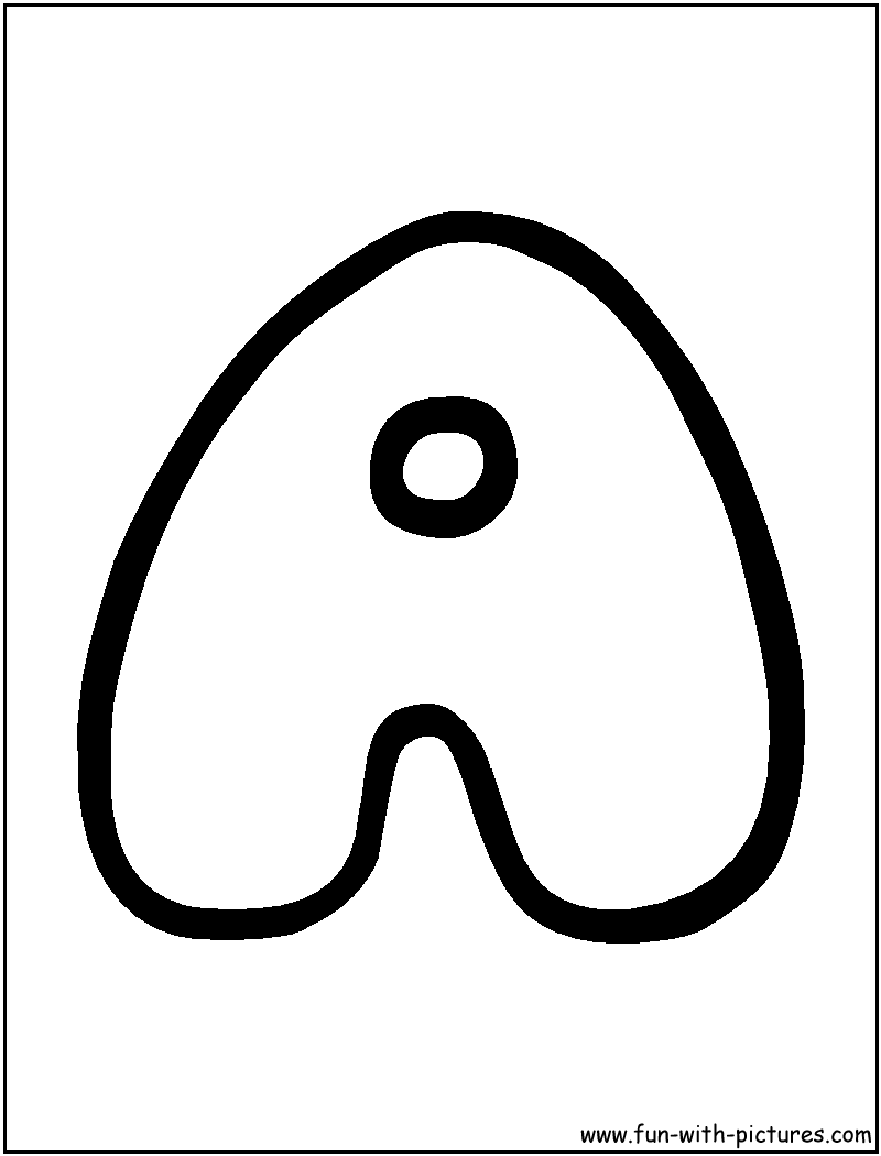 Bubbles A Coloring Page 