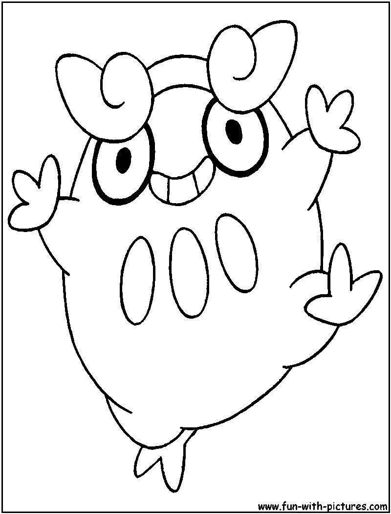 Darumaka Coloring Page 