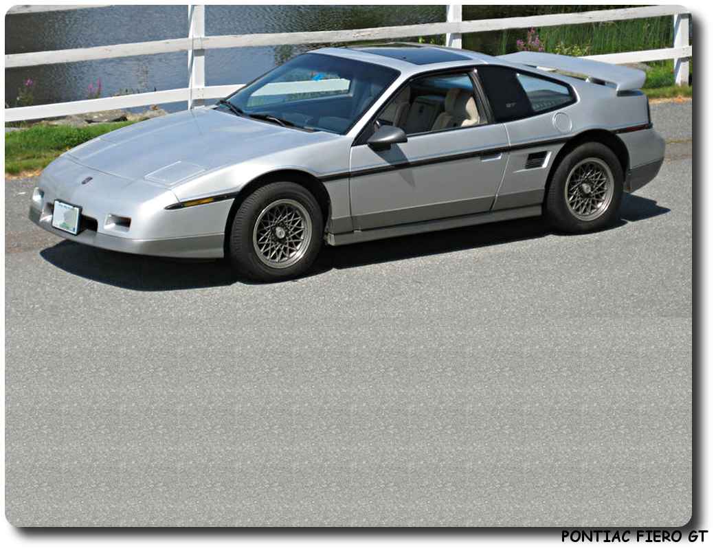 Pontiac Fiero Car 