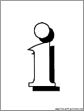 blockletter i