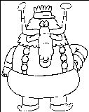 Gazpacho Chowder Coloring Page 