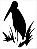 stork silhouette