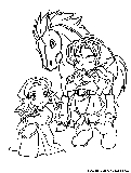 Zelda2 Coloring Page 