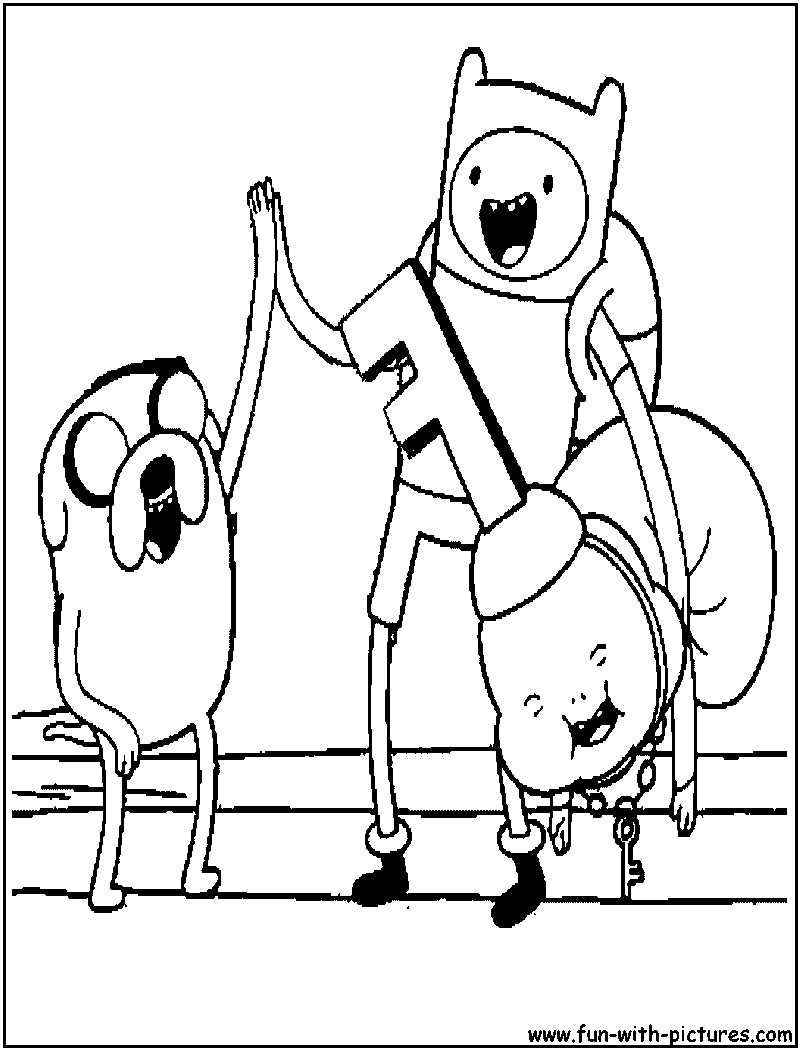 Adventuretime2 Coloring Page 