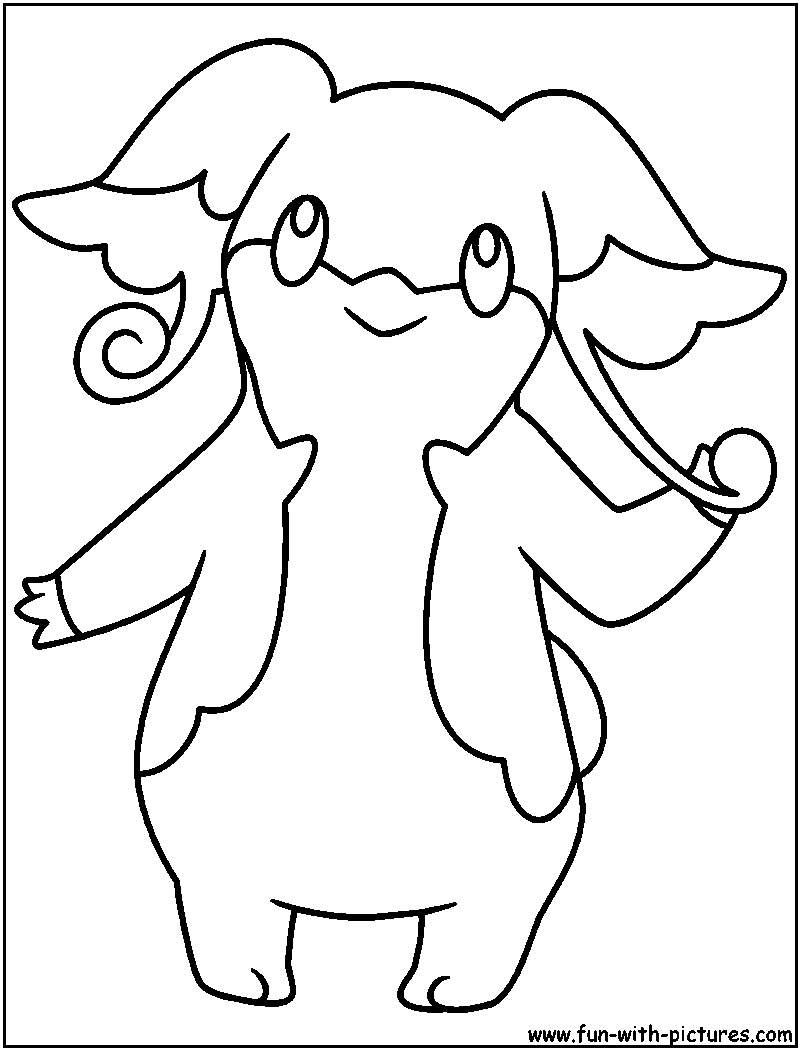 Audino Coloring Page 
