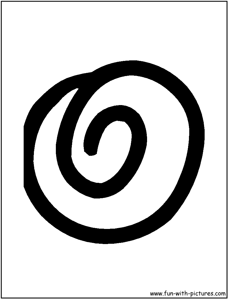 Bubble O Coloring Page 