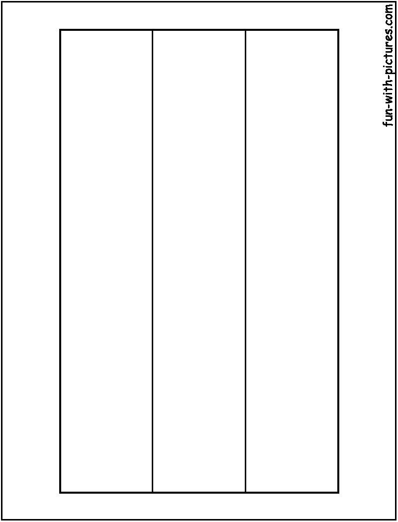 Bulgaria Flag  Coloring Page
