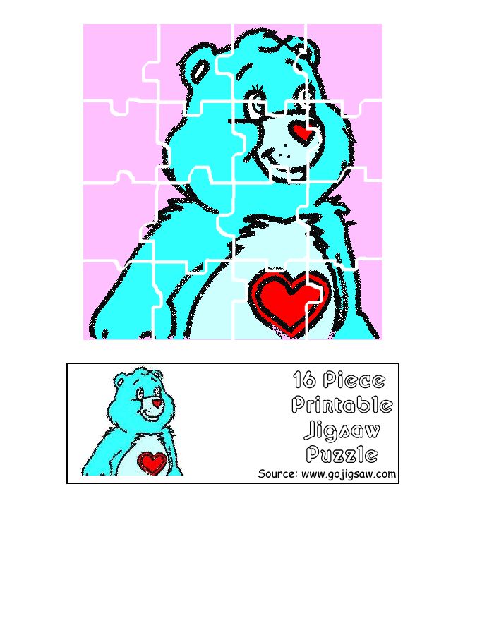 Carebear Jigsaw