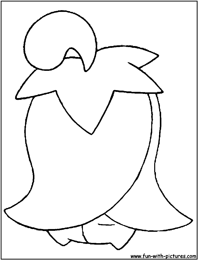 Cherrim Overcast Coloring Page 