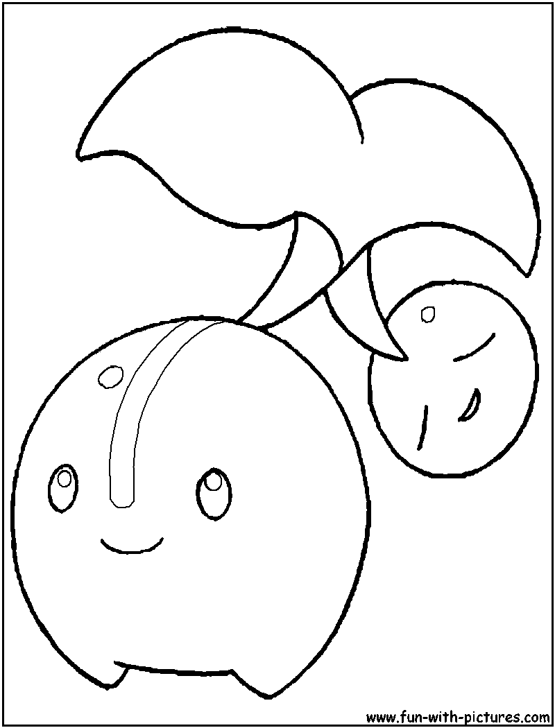 Cherubi Coloring Page 