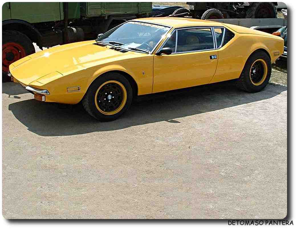 Detomaso Pantera Car 