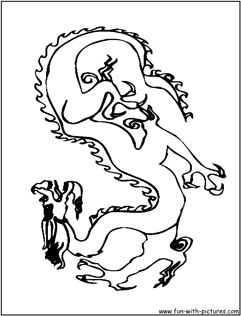 Dragon Coloring Page6 