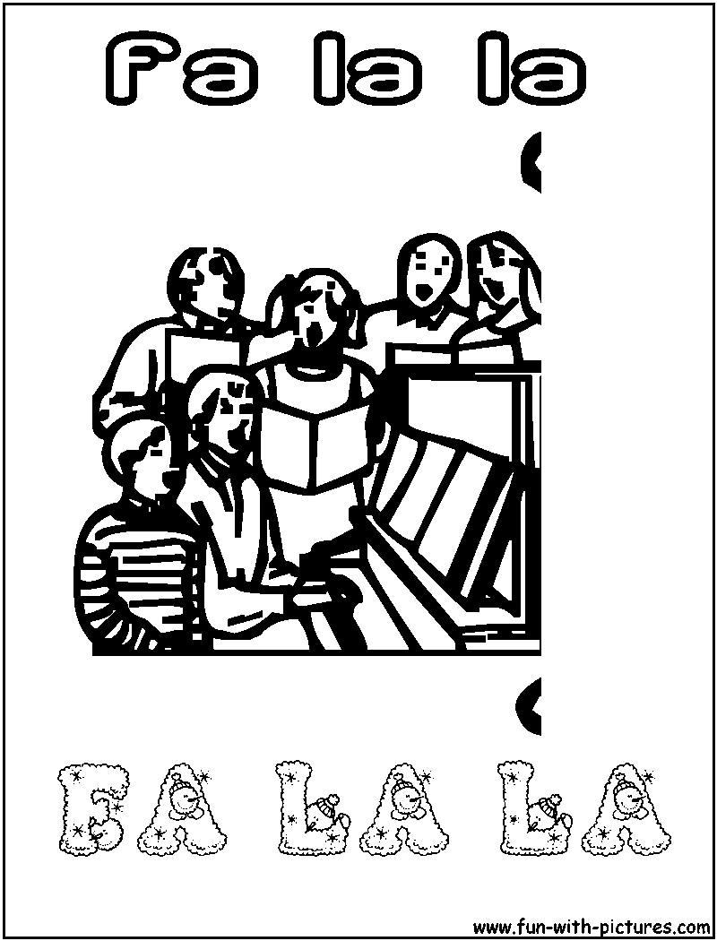 F Falala Coloring Page 