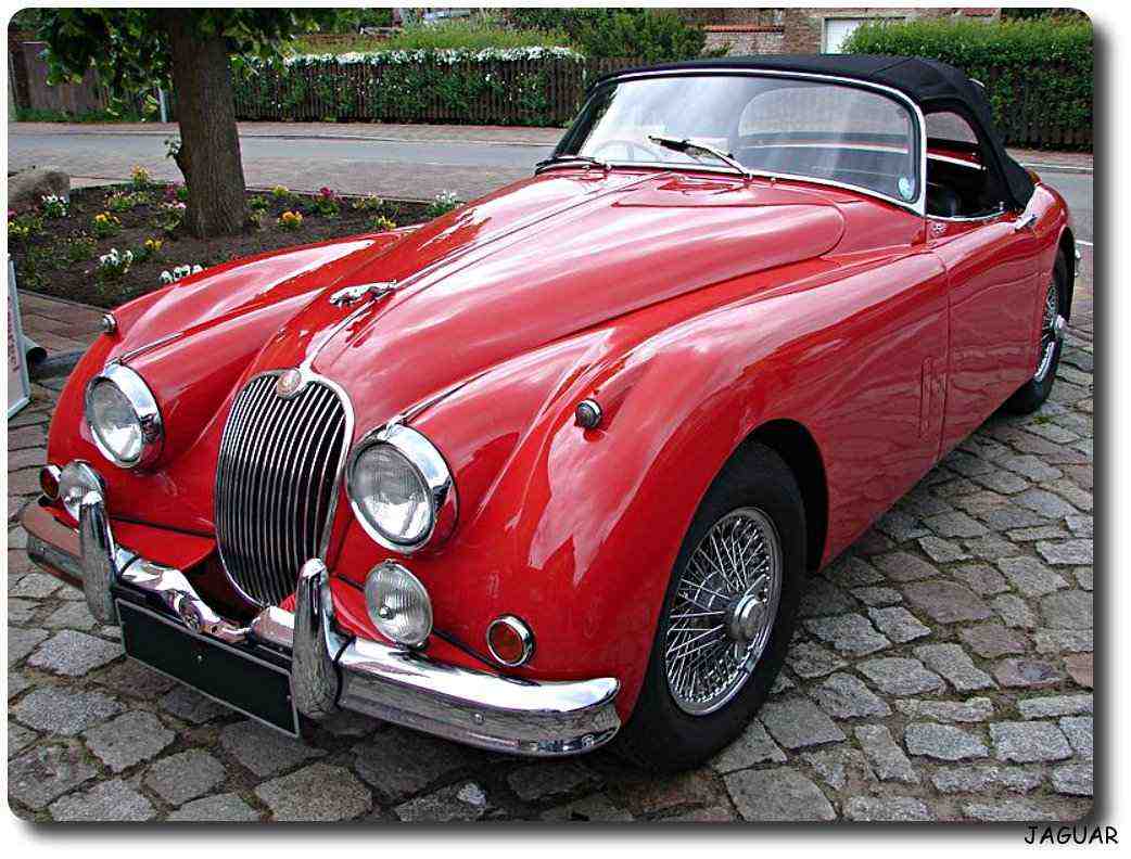 Jaguar Convertible Car 