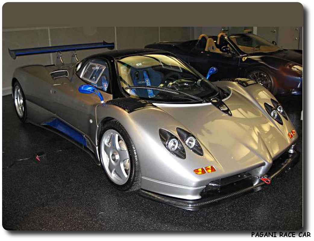 Pagani Racecar Car 