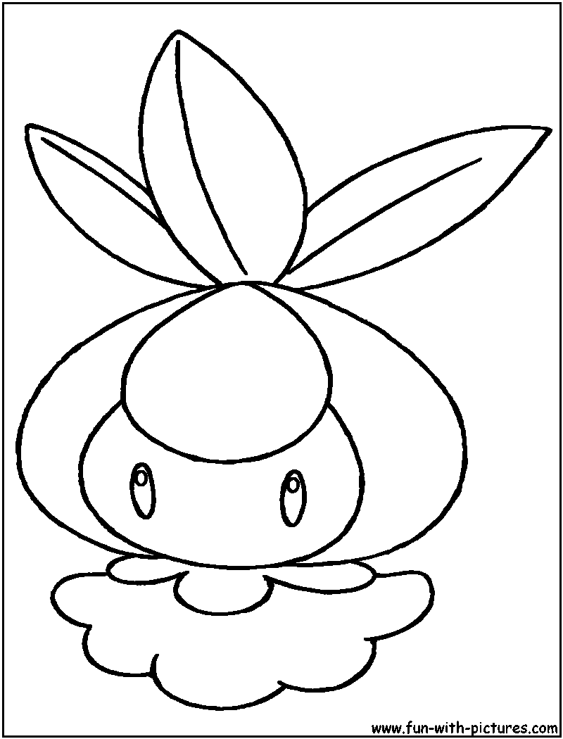 Petilil Coloring Page 