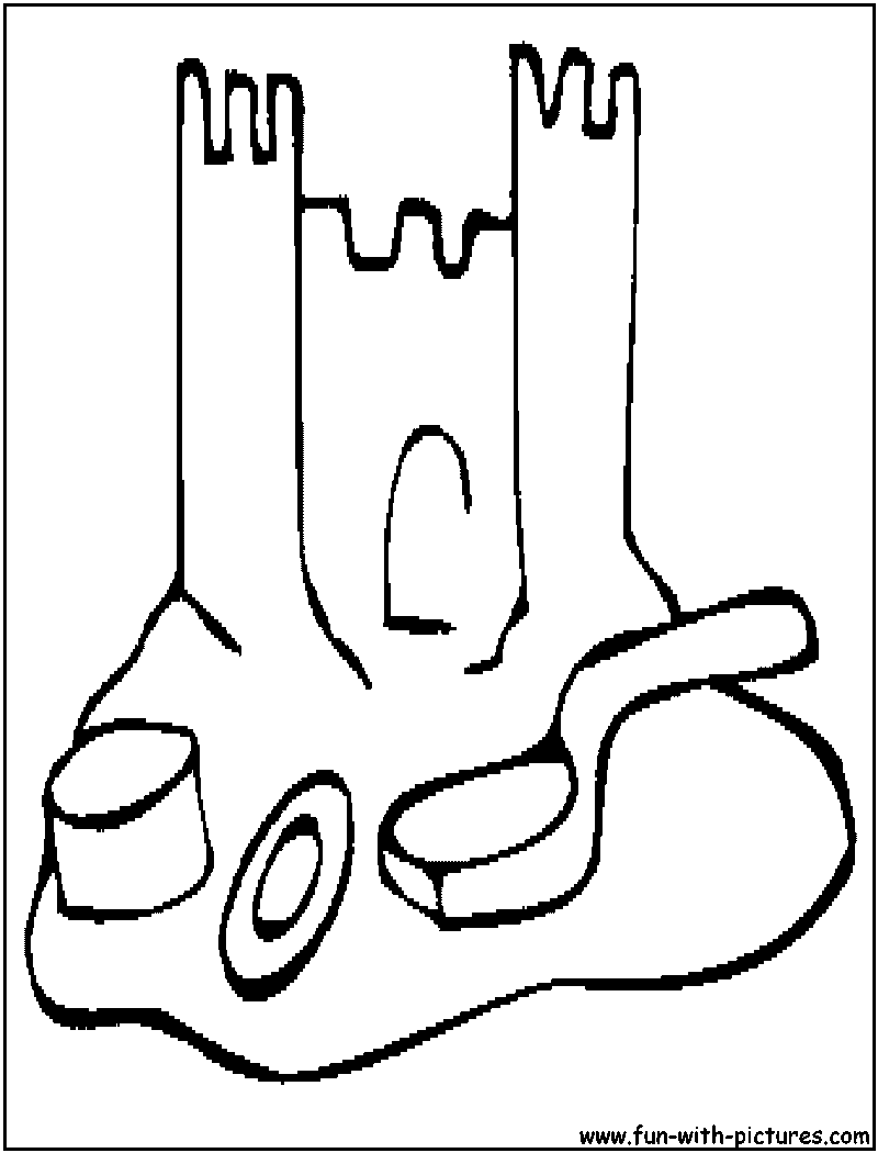 Sandytown Coloring Page 