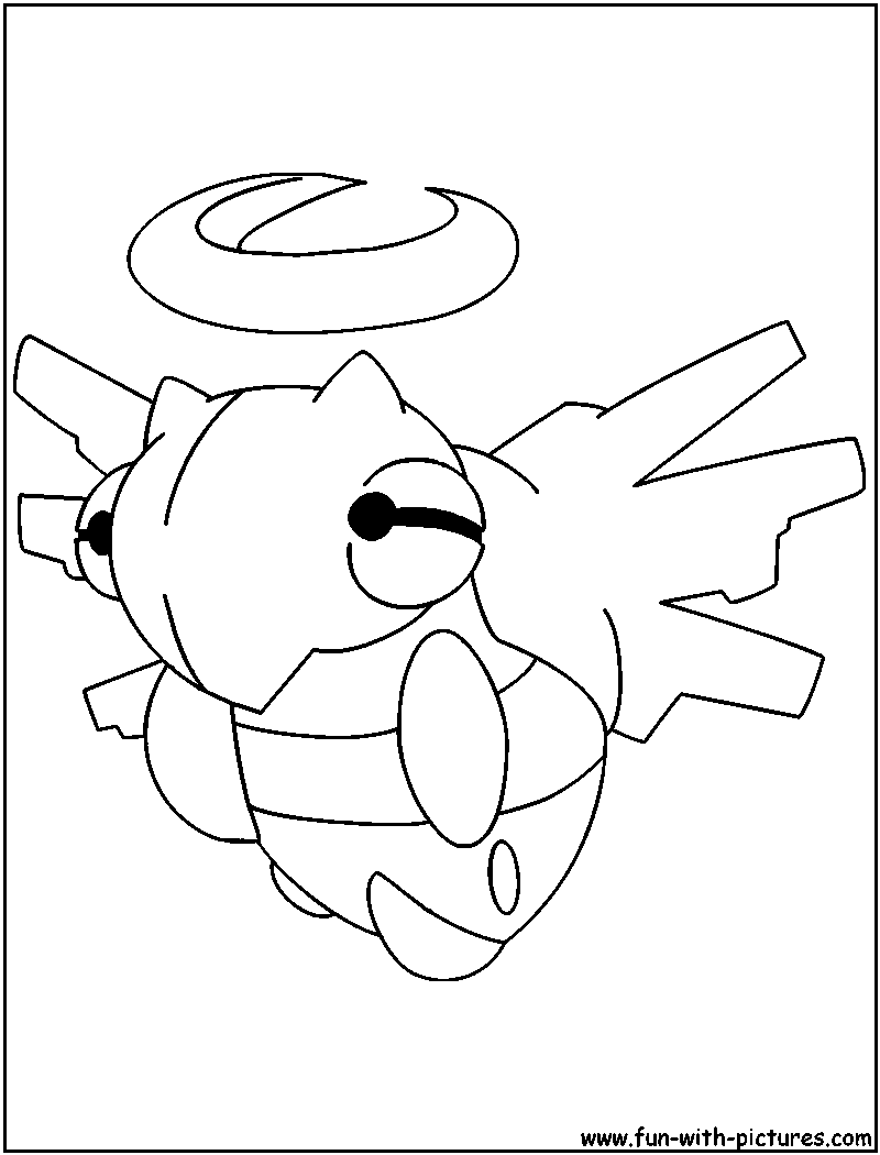 Shedinja Coloring Page 