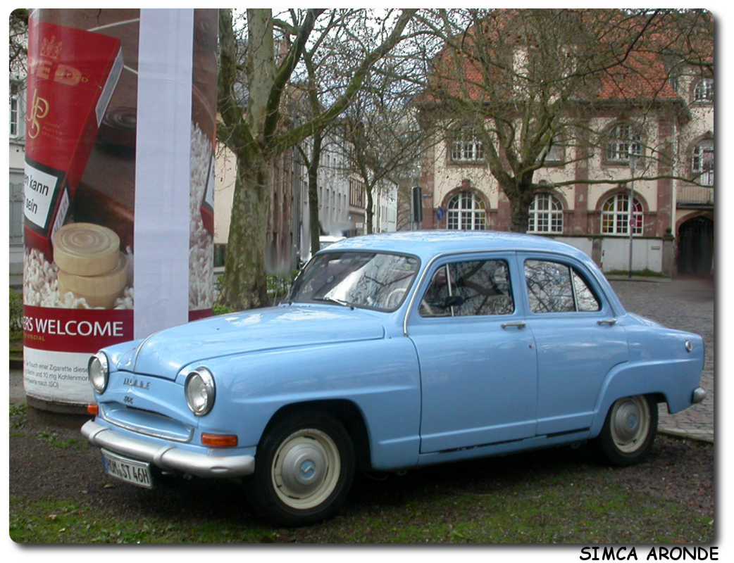 Simca Aronde Car 