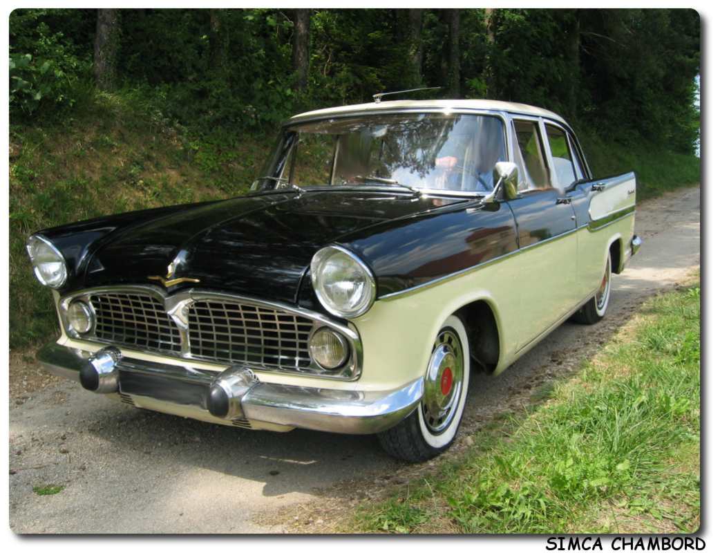 Simca Chambord Car 
