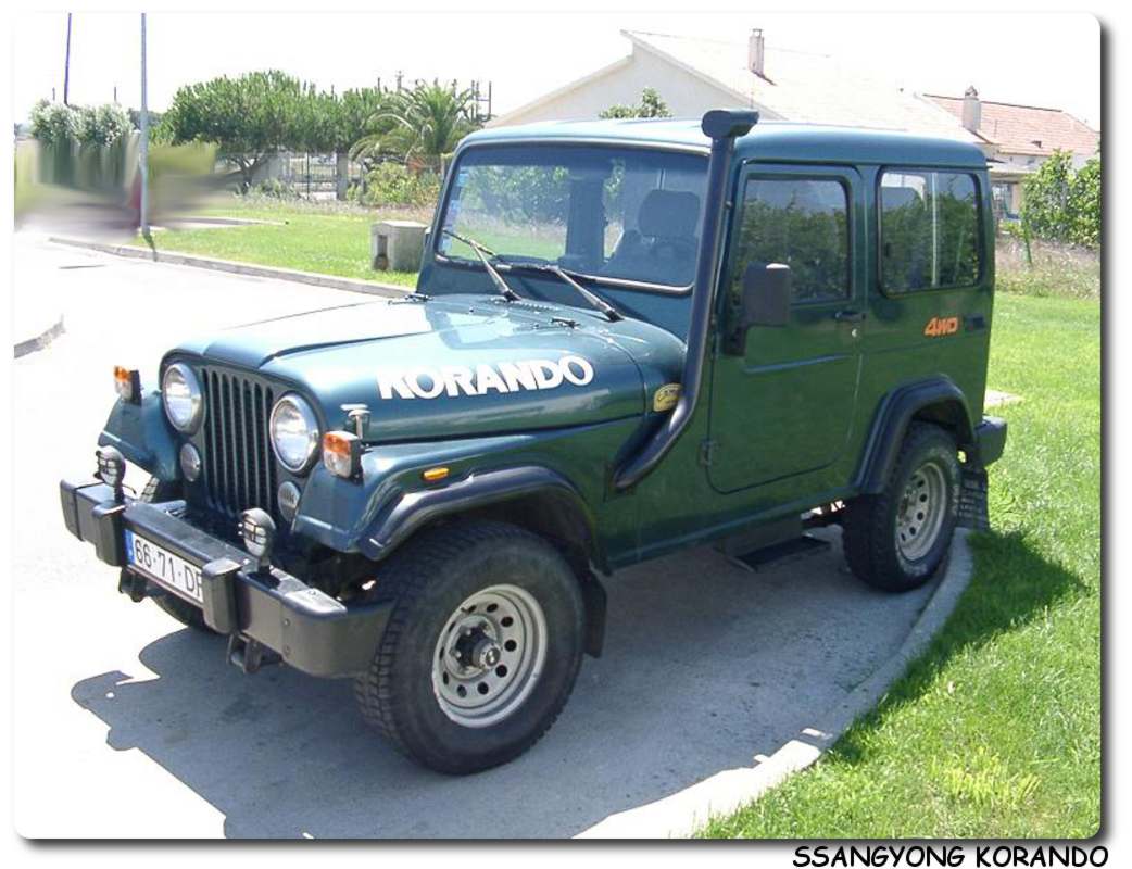 Ssangyong Korando Car 
