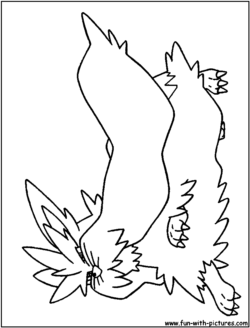 Stoutland Coloring Page 