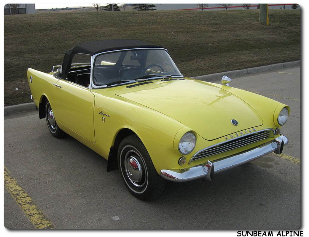 Sunbeam Alpine2 Car 
