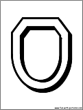 alphabet letters O