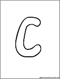 bubble letter c