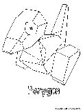 Porygon Coloring Page 
