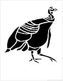 turkey stencil